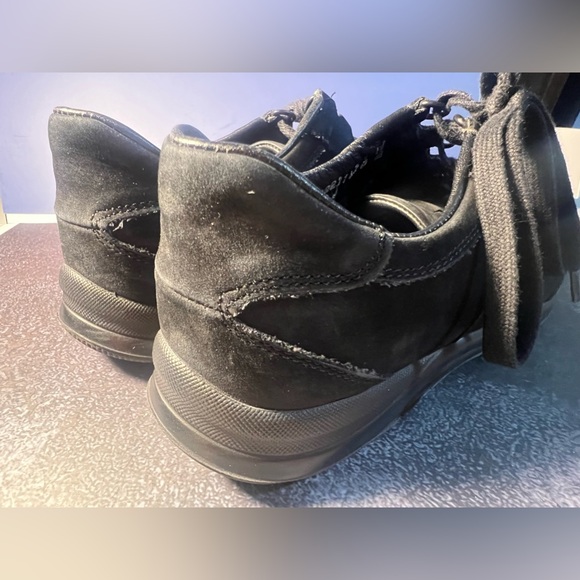 MEPHISTO Shoes Runoff Air Jet System Sneakers Walking Black Suede Women's 6.5 - Picture 5 of 9